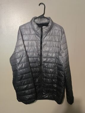 Jackson Hole Outerwear - Puffer Jacket - Gray Black Mens‎ Size XXL
